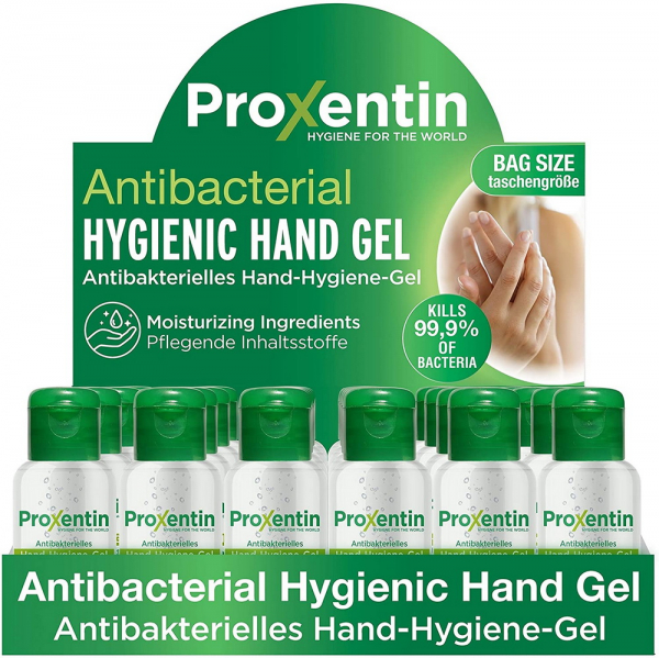 2 x Proxentin Antibakterielles Hand-Hygiene-Gel 36 x 30 ml
